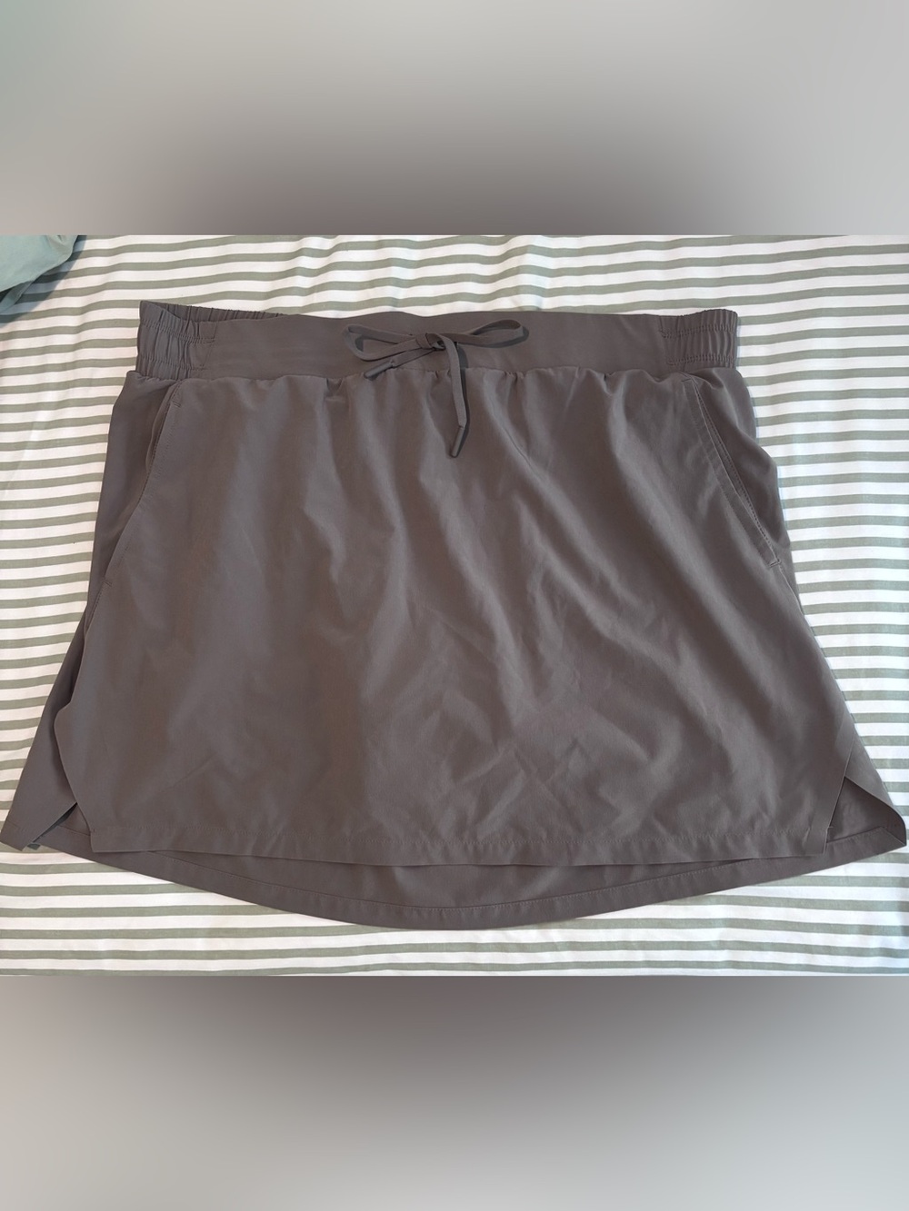 all in motion Kahki Pull-On Active Skort